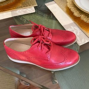 Red oxfords